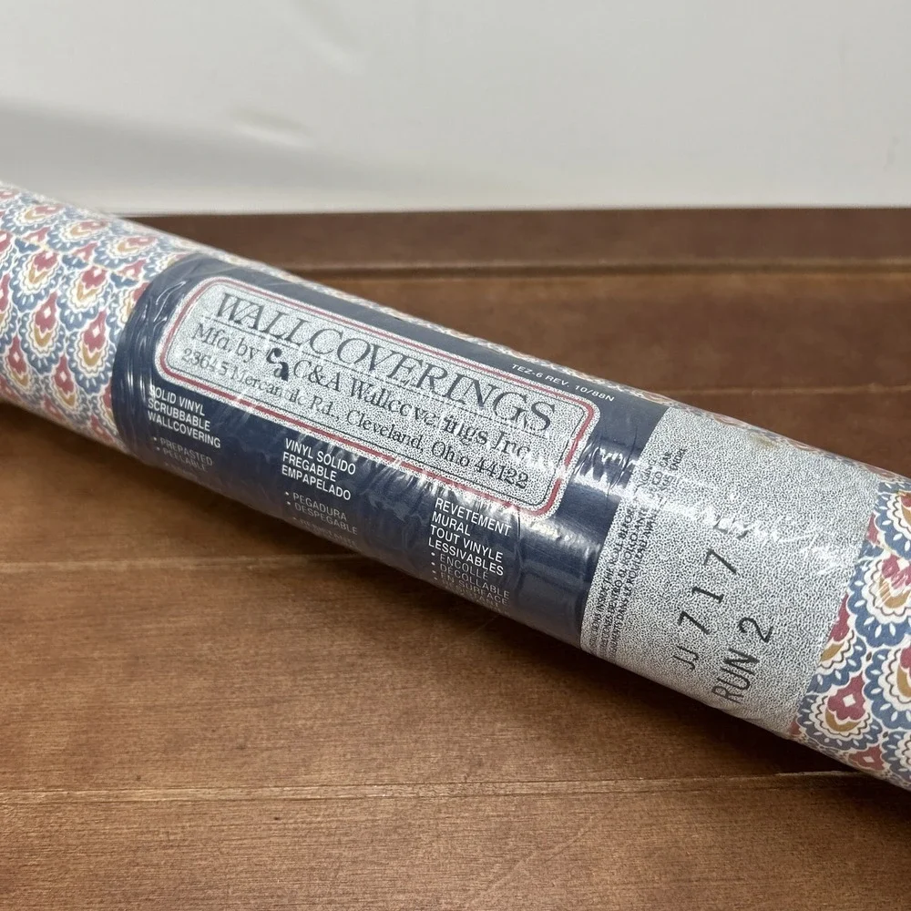 C&A Wallcoverings, Solid Vinyl Scrubbable 32ft x 27in, JJ7175 Run‎ 2